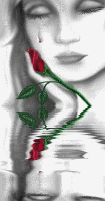 une larme